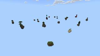 Screenshot of the Minecraft Bedrock Marketplace product One Block ! created by Fall Studios.