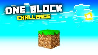 Thumbnail of the Minecraft Bedrock Marketplace product One Block Challenge created by Fall Studios.