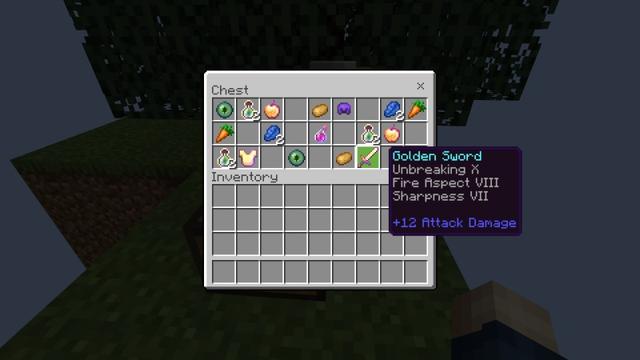 Screenshot of the Minecraft Bedrock Marketplace product One Block Hacker Tools created by Fall Studios.