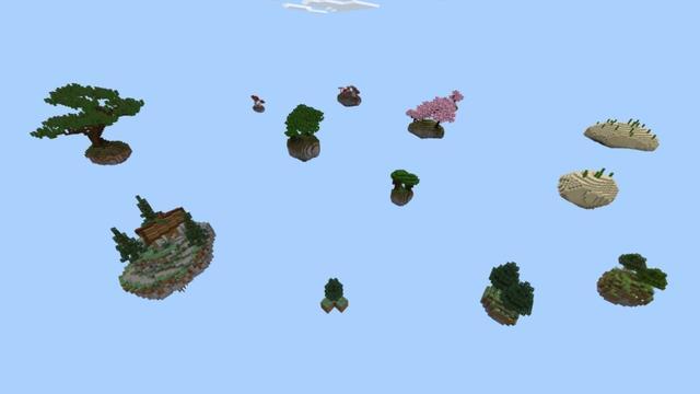 Screenshot of the Minecraft Bedrock Marketplace product One Block Hacker Tools created by Fall Studios.