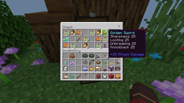 Screenshot of the Minecraft Bedrock Marketplace product One Block Hacker Tools created by Fall Studios.
