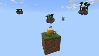 Screenshot of the Minecraft Bedrock Marketplace product One Block Original created by Fall Studios.