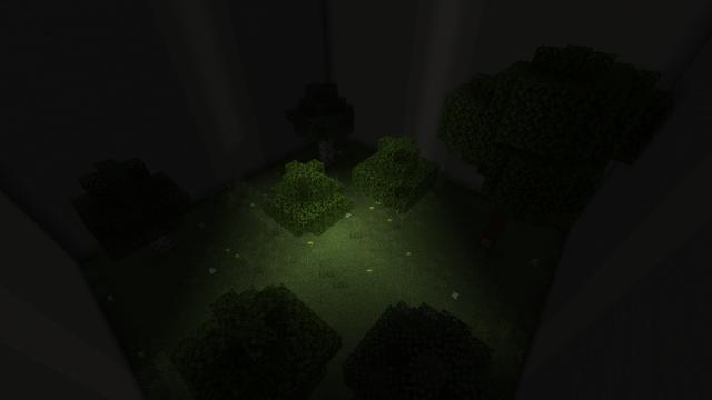 Screenshot of the Minecraft Bedrock Marketplace product One Block Rainbow World created by Fall Studios.