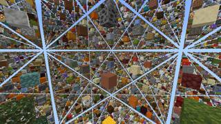 Screenshot of the Minecraft Bedrock Marketplace product One Block Sky Grid created by Fall Studios.