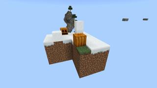 Screenshot of the Minecraft Bedrock Marketplace product One Block Skyblock created by Fall Studios.