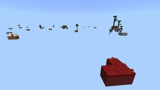 Screenshot of the Minecraft Bedrock Marketplace product One Block Skyblock created by Fall Studios.