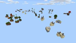 Screenshot of the Minecraft Bedrock Marketplace product One Block created by Fall Studios.