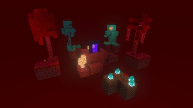 Screenshot of the Minecraft Bedrock Marketplace product One Block created by Fall Studios.