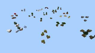 Screenshot of the Minecraft Bedrock Marketplace product One Block created by Fall Studios.