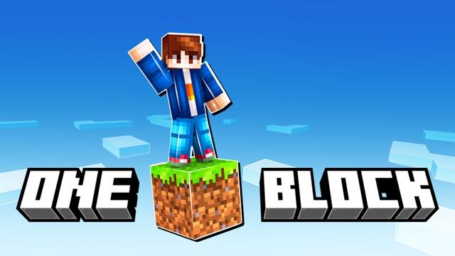 Thumbnail of the Minecraft Bedrock Marketplace product One Block created by Fall Studios.