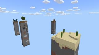 Screenshot of the Minecraft Bedrock Marketplace product One Chunk Survival created by Fall Studios.