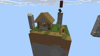 Screenshot of the Minecraft Bedrock Marketplace product One Chunk Survival created by Fall Studios.