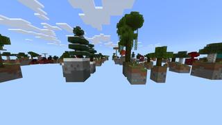 Screenshot of the Minecraft Bedrock Marketplace product One Hundred Skyblock created by Fall Studios.