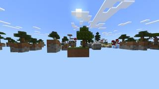 Screenshot of the Minecraft Bedrock Marketplace product One Hundred Skyblock created by Fall Studios.