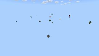 Screenshot of the Minecraft Bedrock Marketplace product One Tree created by Fall Studios.