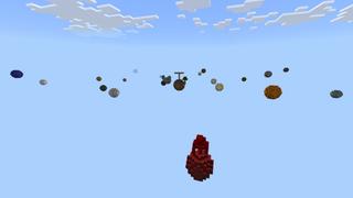 Screenshot of the Minecraft Bedrock Marketplace product Orb Skyblock created by Fall Studios.