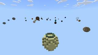 Screenshot of the Minecraft Bedrock Marketplace product Orb Skyblock created by Fall Studios.