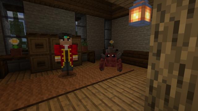Screenshot of the Minecraft Bedrock Marketplace product Ore Golems created by Fall Studios.