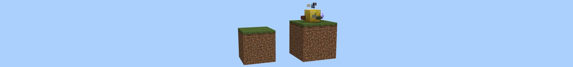 Panorama of the Minecraft Bedrock Marketplace product Original One Block Challenge created by Fall Studios.