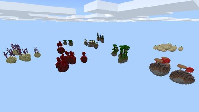 Screenshot of the Minecraft Bedrock Marketplace product Original One Block Challenge created by Fall Studios.
