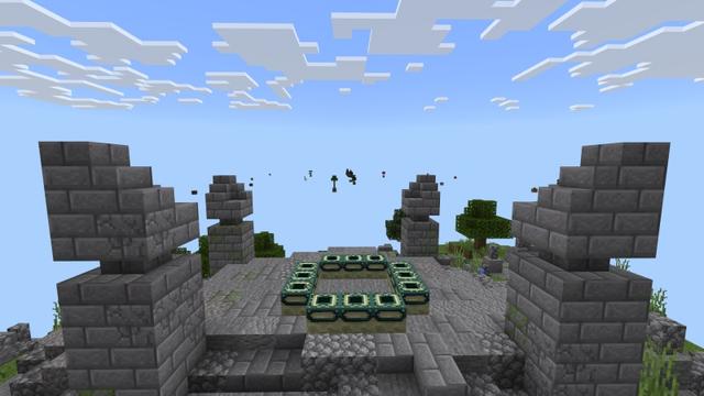 Screenshot of the Minecraft Bedrock Marketplace product Original Skyblock created by Fall Studios.