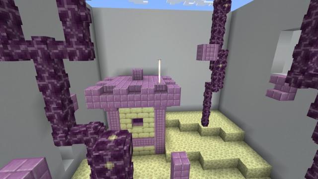 Screenshot of the Minecraft Bedrock Marketplace product Parkour Grind created by Fall Studios.