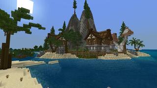 Screenshot of the Minecraft Bedrock Marketplace product Pirate Invasion created by Fall Studios.