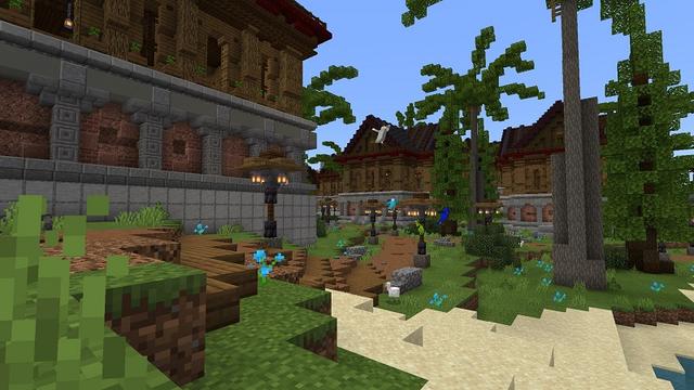 Screenshot of the Minecraft Bedrock Marketplace product Pirate Treasure created by Fall Studios.