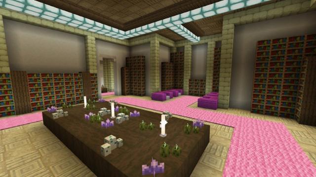 Screenshot of the Minecraft Bedrock Marketplace product Princess Castle created by Fall Studios.