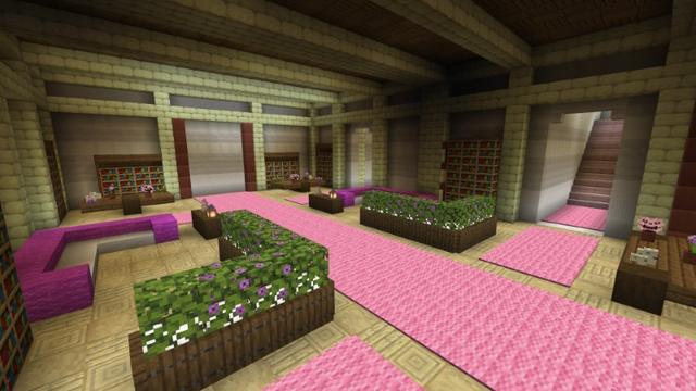 Screenshot of the Minecraft Bedrock Marketplace product Princess Castle created by Fall Studios.