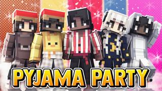 Thumbnail of the Minecraft Bedrock Marketplace product Pyjama Party created by Fall Studios.