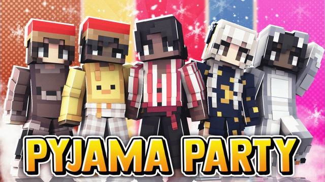 Thumbnail of the Minecraft Bedrock Marketplace product Pyjama Party created by Fall Studios.