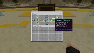 Screenshot of the Minecraft Bedrock Marketplace product Pyramid Base created by Fall Studios.