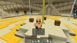 Screenshot of the Minecraft Bedrock Marketplace product Pyramid Base created by Fall Studios.