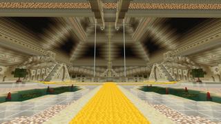 Screenshot of the Minecraft Bedrock Marketplace product Pyramid Base created by Fall Studios.