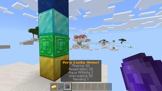 Screenshot of the Minecraft Bedrock Marketplace product Rainbow Blocks Parkour created by Fall Studios.
