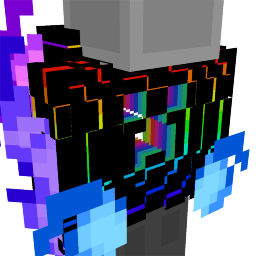 Thumbnail of the Minecraft Bedrock Marketplace product Rainbow Fire Creeper Hoodie created by Fall Studios.