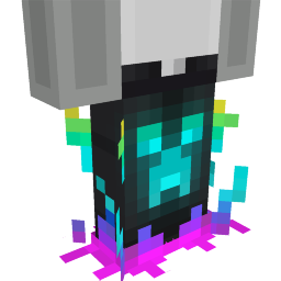 Thumbnail of the Minecraft Bedrock Marketplace product Rainbow Glow Ground Creeper Jeans created by Fall Studios.