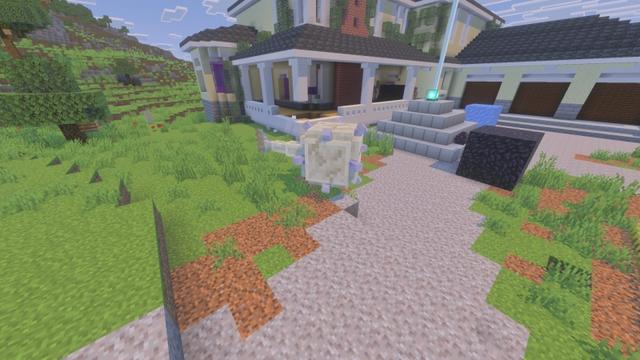 Screenshot of the Minecraft Bedrock Marketplace product Rainbow Lucky Blocks created by Fall Studios.
