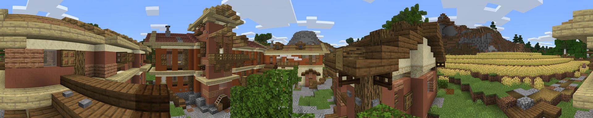 Panorama of the Minecraft Bedrock Marketplace product Random Drop Adventure created by Fall Studios.