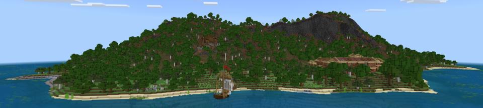 Panorama of the Minecraft Bedrock Marketplace product Random Drop Adventure created by Fall Studios.