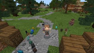 Screenshot of the Minecraft Bedrock Marketplace product Random Drop Adventure created by Fall Studios.