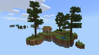 Screenshot of the Minecraft Bedrock Marketplace product Random Drop Skyblock created by Fall Studios.