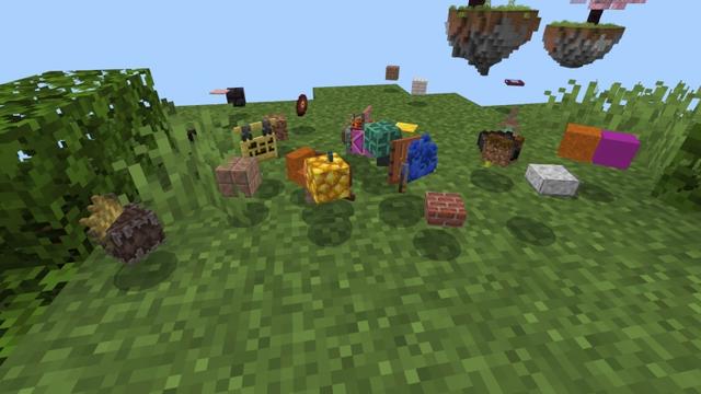 Screenshot of the Minecraft Bedrock Marketplace product Random Drop Skyblock created by Fall Studios.