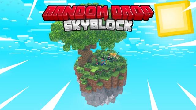 Thumbnail of the Minecraft Bedrock Marketplace product Random Drop Skyblock created by Fall Studios.