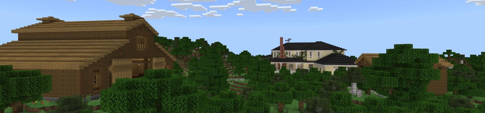 Panorama of the Minecraft Bedrock Marketplace product Random Drops Original created by Fall Studios.