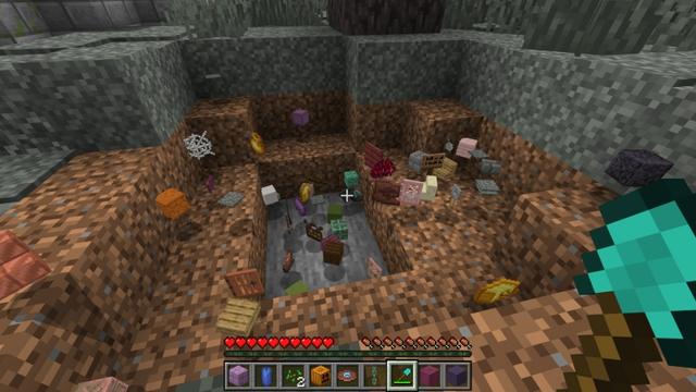 Screenshot of the Minecraft Bedrock Marketplace product Random Drops Sky Block created by Fall Studios.