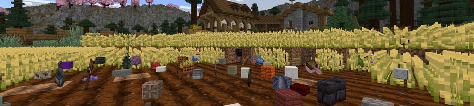 Panorama of the Minecraft Bedrock Marketplace product Random Drops created by Fall Studios.