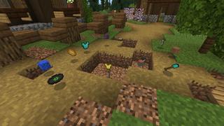 Screenshot of the Minecraft Bedrock Marketplace product Gotas Aleatórias created by Fall Studios.