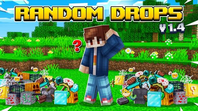 Thumbnail of the Minecraft Bedrock Marketplace product Random Drops created by Fall Studios.